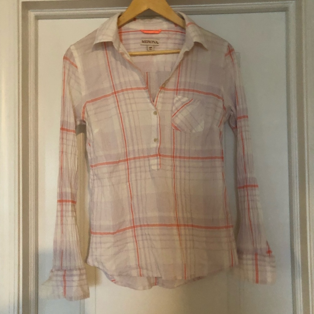 Pull over cotton shirt